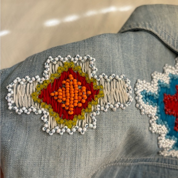 Double D Ranch Denim Vest Dress - Picture 5 of 9